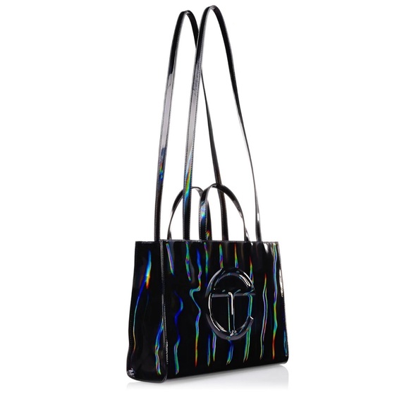 Medium Black Rainbow Telfar Bag - Picture 2 of 5